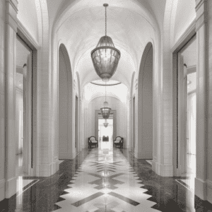 luxury hallway