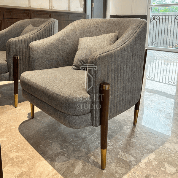 Modern Upholstered Lounge Chair